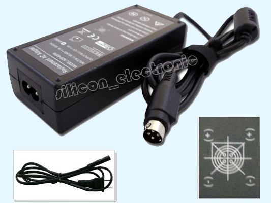 12V 5A AC Adapter For Sanyo CLT1554 CLT2054 LCD TV Power Supply With 4pin